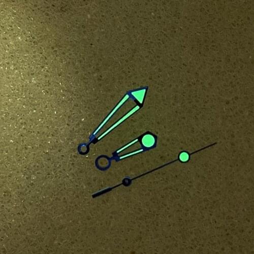 Green Luminous Watch Hands for Seiko SKX007 SBBN NH35A NH36A Movement Replacement Repair Accessories
