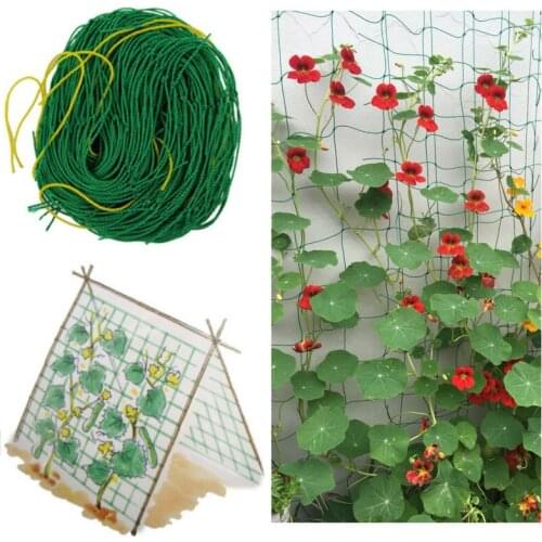 20PCS Garden Fence Millipore Nylon Net Climbing Frame Gardening Net Plant Fence Anti-bird Net Vegetable Plant Trellis Netting