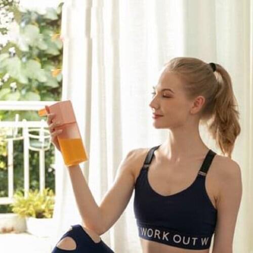 Pure Fruit Juicer Cup Net Red Explosion Portable Mini Juicer Electric Juice Cup Creative Gift