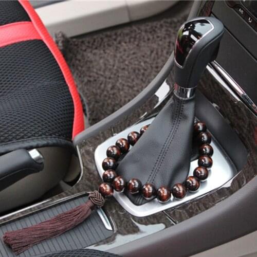 Wood Buddha Beads Interior Decoration Car Ornament Gear Gift Hanging Drive Safety Dashboard Rearview Mirror Pendant Gifts