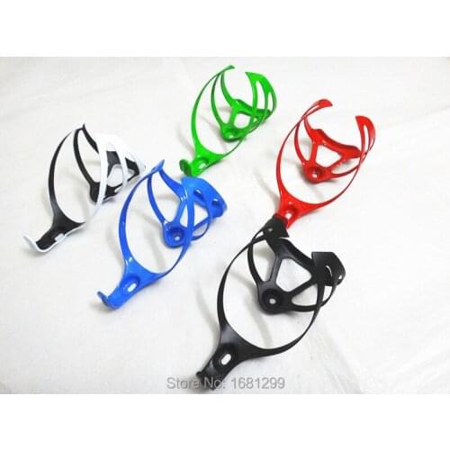 Newest Road bike full carbon fibre water bottle cages Mountain bicycle carbon bottle holder lightest 20g 6 colors Free shipping