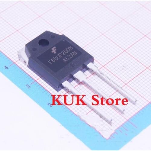 Original 100% NEW F60UP20DN FFA60UP20DN FFA60UP20DNTU 60A 200V Ultrafast Dual Diode TO-3P 10PCS/LOT