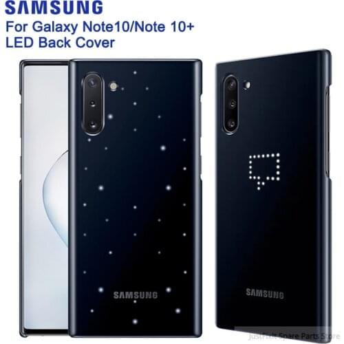 Original Intelligent LED Back Cover For Samsung Galaxy Note 10 Note10 Note X Note 10 Plus Note10+ Phone Back Case