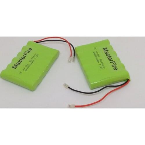 MasterFire Original 7.2V AAA 800mAh Ni-MH Battery Rechargeable NiMH Batteries Pack with Plugs For Remote Control Car