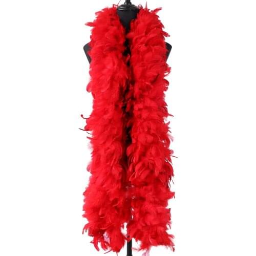 High Quality Fluffy Rooster Feathers Boa Clothing for Diy Party Dress Clothing Sewing Crafts Feather Shawl Cosplay Decor 2Meters