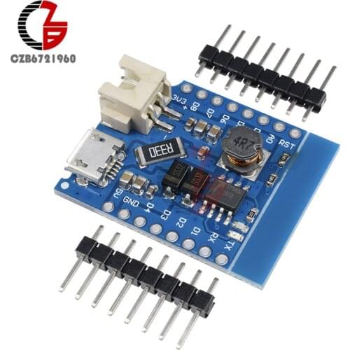 Battery Shield Single Lithium Battery Charging Boost 18650 Battery Charger Board Voltage Regulator for WeMos D1 Mini