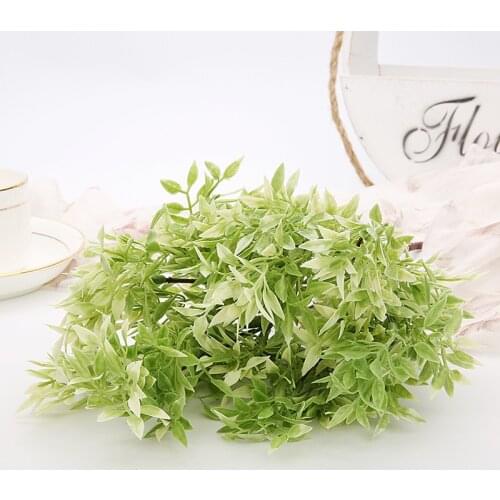 1pc Pepper Grass Artificial Plant Background Wall Potted Flower Arrangement Materials Wedding Home Decor Fake Flower