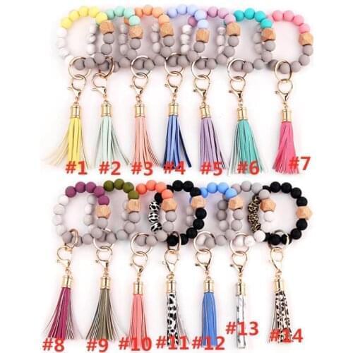 10pcs/lot 2021 Hot Selling Bracelet Keychain Pendant Women Adult Fashionable Silicone Ornaments