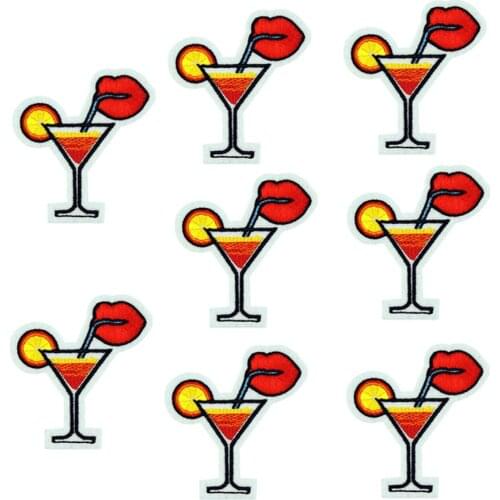 10pcs High Quality Badges DIY Embroidery Patches Applique Clothes Iron on Clothing Sewing Shoes Bags Supplies Decorative BT171