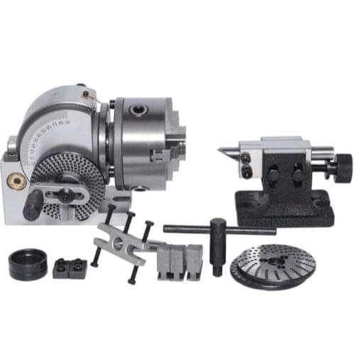 BS-0/BS-1 125MM Precision Milling Machine Dividing Head Universal Dividing Head Dividing Head Universal Divider 5 inch