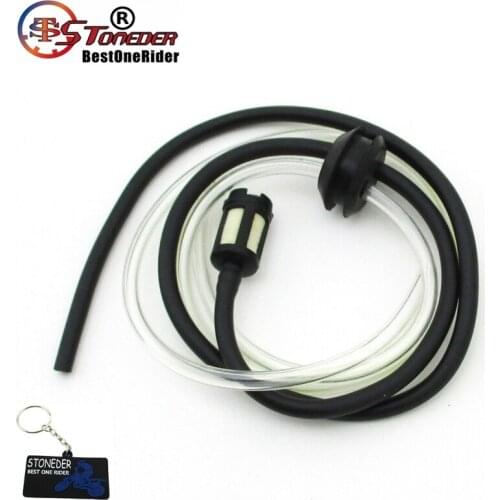 STONEDER Gas Inline Fuel Hose Tube Filter Pipe For Chinese 43cc 49cc 2 Stroke Scooter Mini Moto Chooper Pocket Bike Minimoto