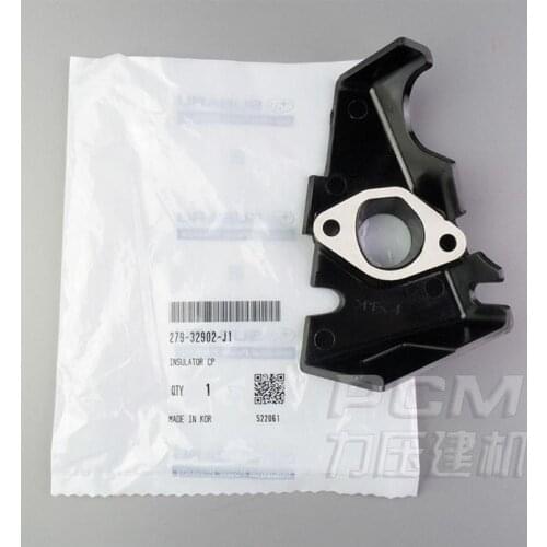 EX27 CARBURETOR INSULATOR FOR ROBIN SUBARU SX30 EX3000 RGX4800 GENERATOR CARB RUBBER SPACER ADAPTER FLANGE AIR INTAKE MANIFOLD