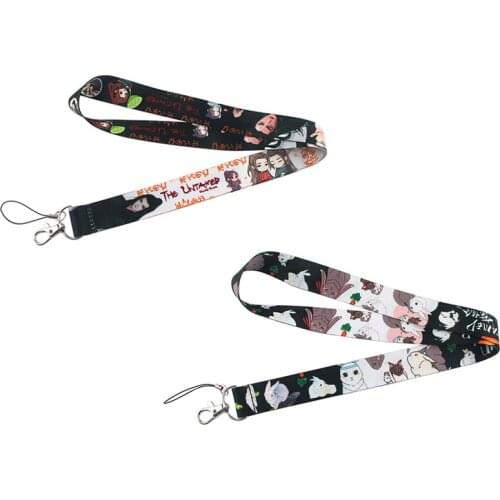 J2198 TV Show keychains for women Lanyard for key badge ID Mobile Phone Rope Lanyards Neck Straps Accessories