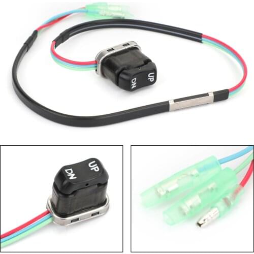 Artudatech TRIM TILT Switch Button 703825630200 7038256301 for Yamaha Outboard Motors Remote Control Parts