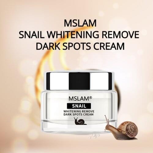 MSLAM Snail Cream Natural Snail Extract Cream For Wrinkles And Blemishes With Moisturizing And Regenerative Properties