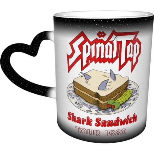 Hard Rock Mug Classic Pottery Mug Latte The Changes Color Cheap Cups