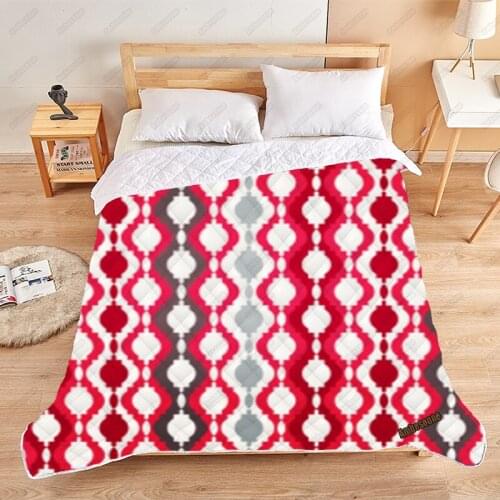 Print On Demand Summer Qulit Abstract Tangled Plaid Comforter Kids Adult Quilted Bed Covers And Bedspreads Outdoor Picnic Quilt