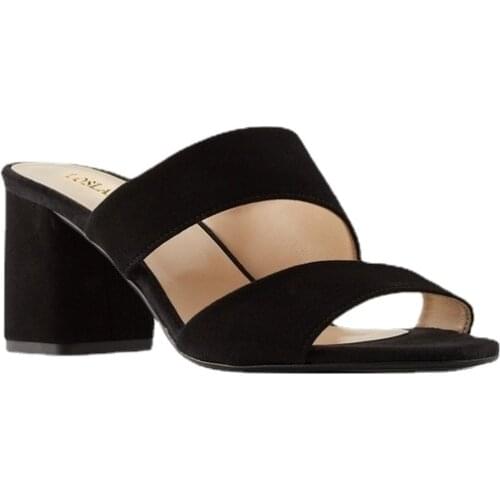 Summer Womens Fashion Sexy Open Toe Thick Heel Sandals High-heeled Shoes Wedding Party Shoe Lady Girl Slipper 6050-6VE