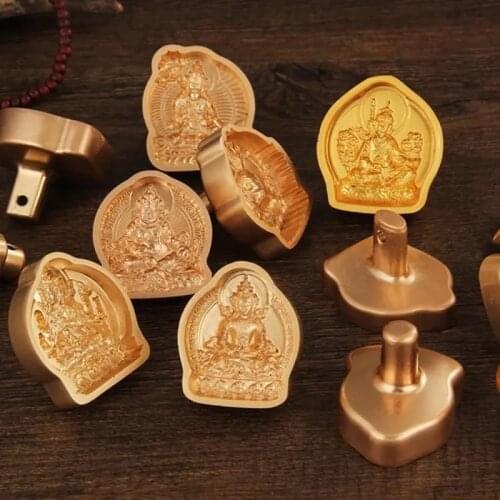 Alloy Miniature Buddhist Figures Making Molds Casting Tools Creative And Portable DIY Decoration Crafts Buddhist Supplies