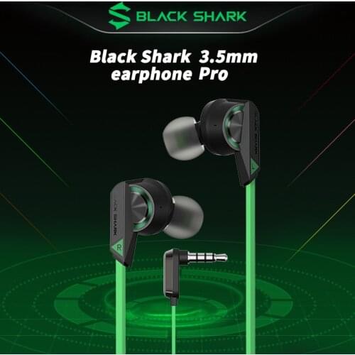 Original Black Shark 3.5mm Earphones Pro For Huawei Xiaomi Samsung Smartphone