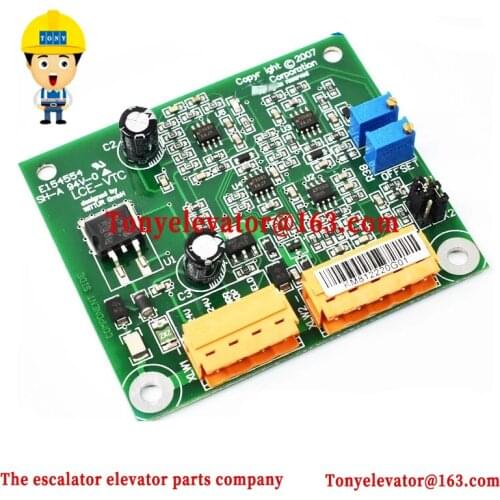 KM812220G01 LCE VTC Elevator Weighing Board