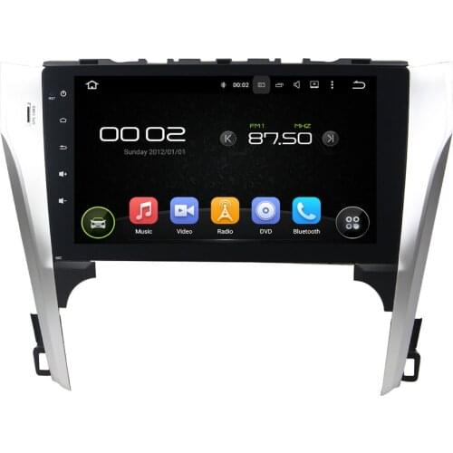 Android 5.1 System 10.1 inch Screen Auto radio car dvd gps navigation Navigator Autoradio Player for Toyota Camry 2012-2013