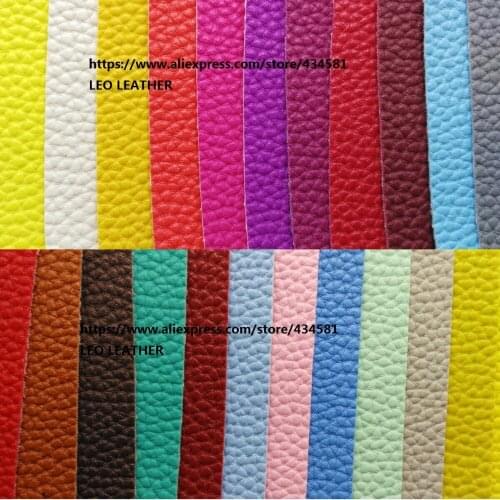 Embossed Litchi Grain Pu Leather, Waxy Synthetic Leather for DIY accessories wallpaper handbags and shoes P1074