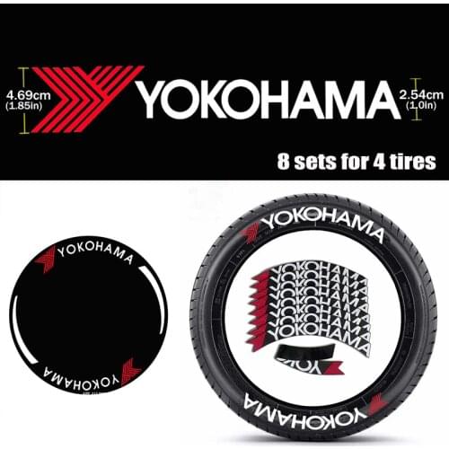 Universal Car Tyre Letterings Sticker Tire Lettering Scooter Car Tuning 3D Permanent PVC Joined Letter Decal