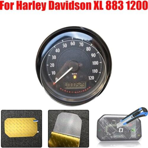 Motorcycle Cluster Scratch Protection Film Screen Protector For Harley Davidson Sportster XL 883 XL 1200 XL883 XL1200