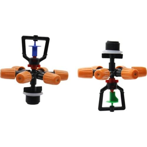 360 Degrees Multi-nozzle sprinkler Agriculture Greenhouse Spray up vertically, Suspension Nozzle Water Fogger 1 Pcs