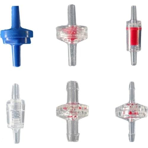 1 Pc Fuel Non Return One Way Inline Check Val ve Compatible with Fuel Die sel Gas Liquid Water 3/4 /7mm Ozone Resistance