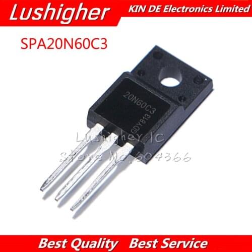 5pcs SPA20N60C3 TO220 20N60C3 TO-220F