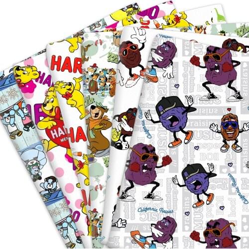 50*145cm Animal Panda Bear Pure/ Polyester Cotton/Swimwear/4 Way Stretch Knit Patchwork Sew Quilt Fabrics Needlework DIY Cloth