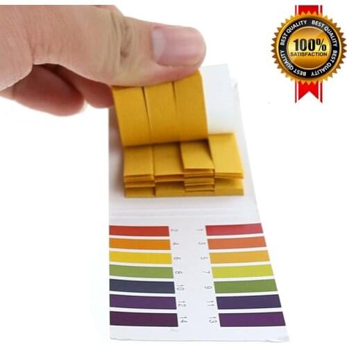 80 Strips/pack PH 1-14 Litmus Paper Full PH Meter PH Controller PH Indicator Litmus Tester Convenient Alkaline Acid Indicator