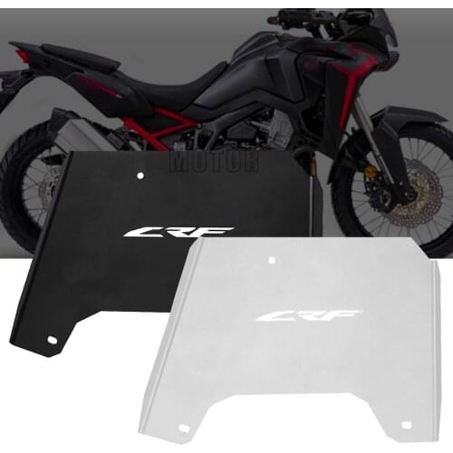 For HONDA CRF1100L AFRICA TWIN ADV SPORTS 2019 2020 2021 CNC Aluminium Accessories Motorcycle Skid Plate Bash Frame Guard Cover