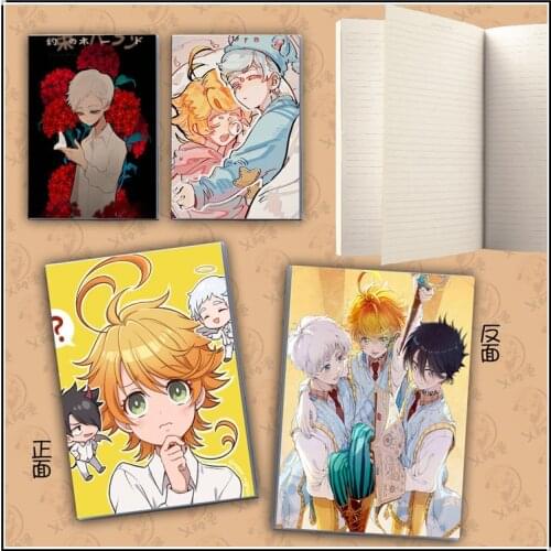 Anime The promised neverland 16k&32k gum cover Student Notebook student gift stationery Toy Gift