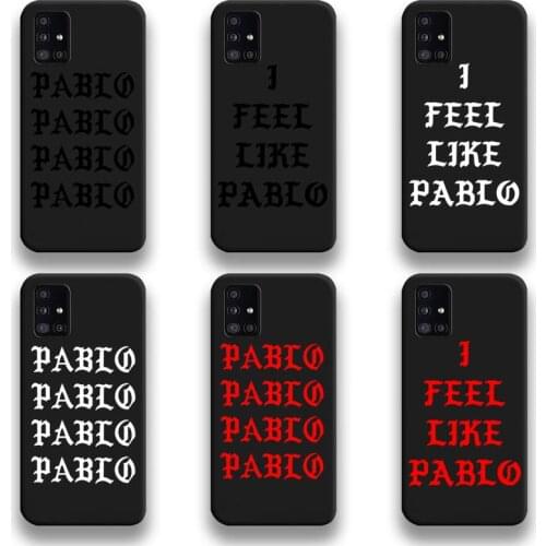 Kanye Omari West fashion Pablo Phone Cases For Samsung Galaxy A21S A01 A11 A31 A81 A10 A20E A30 A40 A50 A70 A80 A71 A51 5G