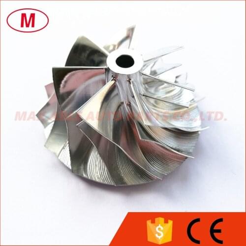 GT15-25 436131-0001 40.10/52.19mm 7+7 blades Turbo Billet Compressor wheel/Turbocharger Aluminum 2618/Milling compressor wheel