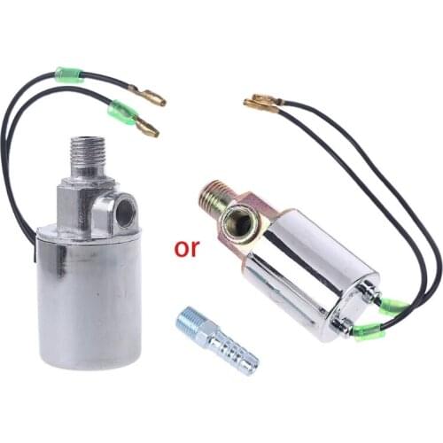 1/4" Car Metal Train Air Horn Electric Solenoid Valve DC 12V LX0E