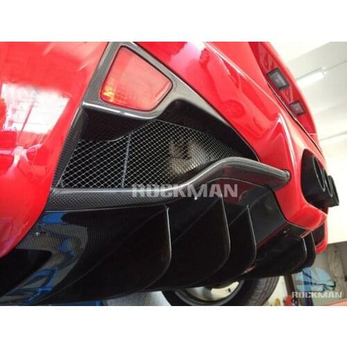 Fit for Ferrari 458 Italia modified rear bumper lampshade carbon fiber brakes lampshade