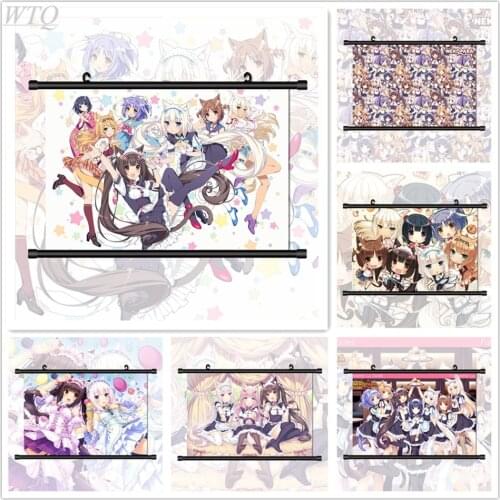 Nekopara Vanilla & Chocola HD Print Wall Poster Canvas Painting Anime Posters Wall Decor Wall Art Picture Anime Home Decor