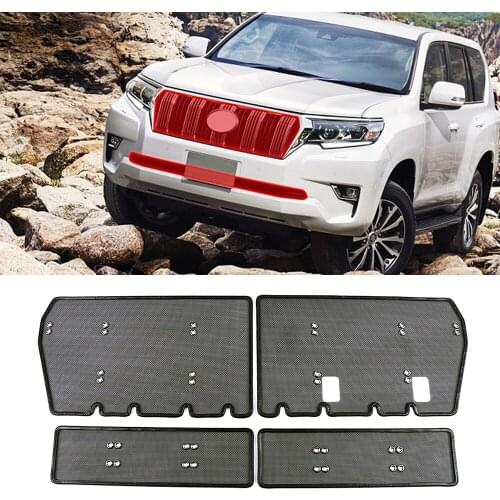 For Toyota Land Cruiser Prado FJ 150 2014-2020 Front Grille Insect Net Radiator Condenser Protective Cover Anti Insect Sand Mesh