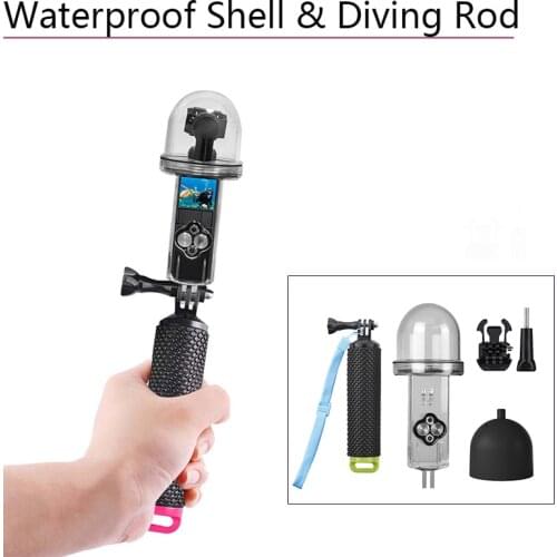 Diving Rod Buoyancy Stick for OSMO ACTION Protective Waterproof Case Shell for DJI Osmo Pocket Handheld Gimbal Parts