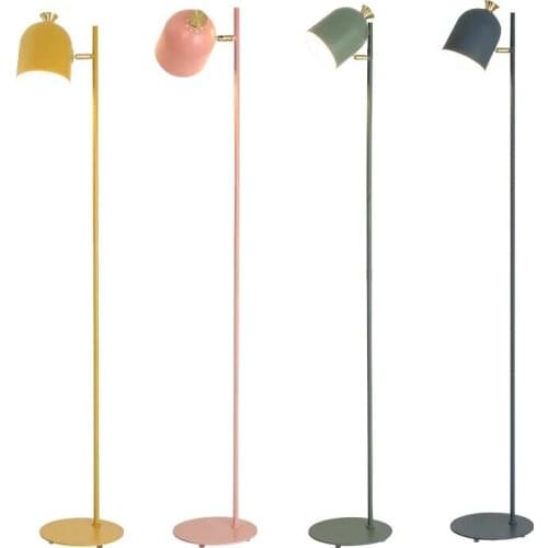 Nordic creative personality bedroom living room simple vertical table lamp bedside floor lamp