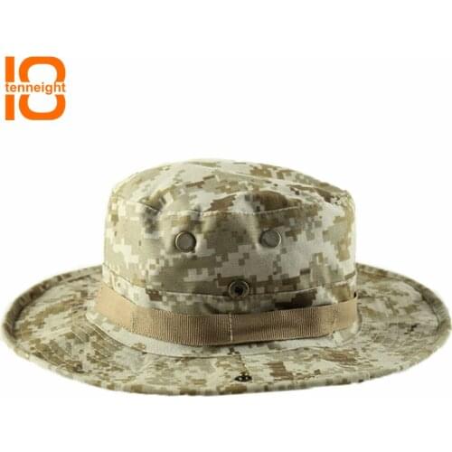 TENNEIGHT Airsoft Sniper camouflage hat boonie Hats Outdoor sports fishing cap unisex army fan tactical cap camping hiking Visor
