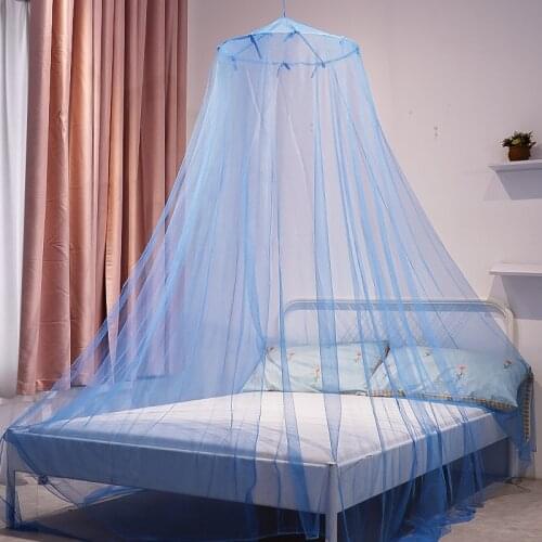 YanYangTian Mosquito Net Outdoor Tent Folding Bed Canopy Bed Curtain Repellent Tent Insect Circular Mosquito Net