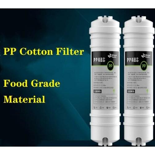 1/4'' Korean Quick Connect PP Cotton Ultrafiltration Water Purifier Integrated Plug-in Filter Cartridge Reverse Osmosis 10 Inch