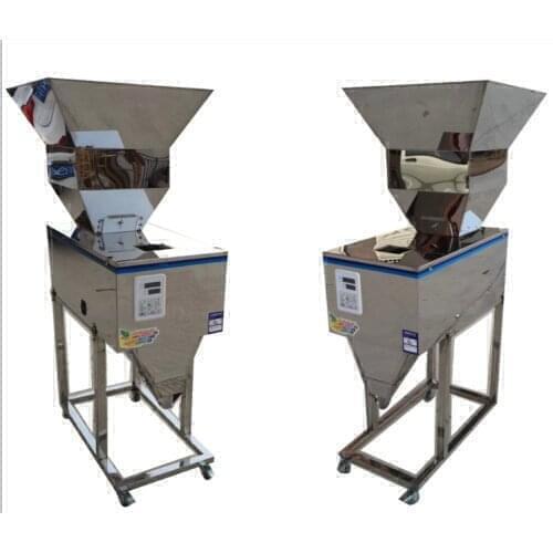 100-2500g Big Capacity Powder Granule Filler Machine With Big Hopper