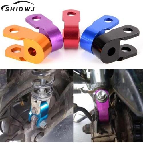 2Pcs Motorcycle Shock Absorber Spacer Jack Up Riser CNC Aluminum Alloy Rear Shock Absorber Heighten Motorcycle Refit Accessories