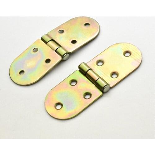 2PCS Thickening Increase Flap Hinge Equipment Flap Hinge Table Type Flip Folding Iron Hinge